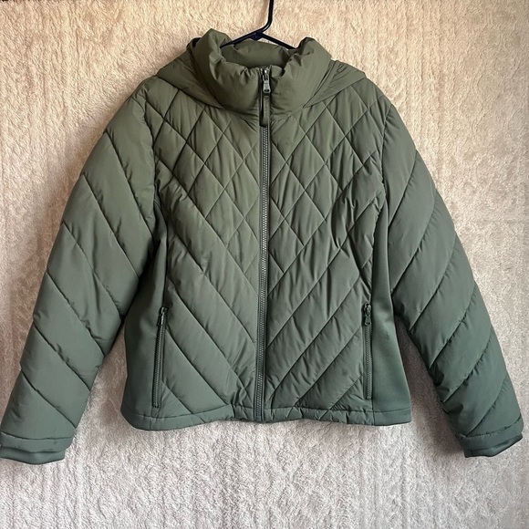 Calvin Klein Jackets & Blazers - Calvin Klein Green Sorona Aura Jacket Coat Sz XXL Exceptional Softness